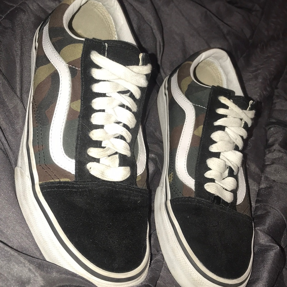 camo vans